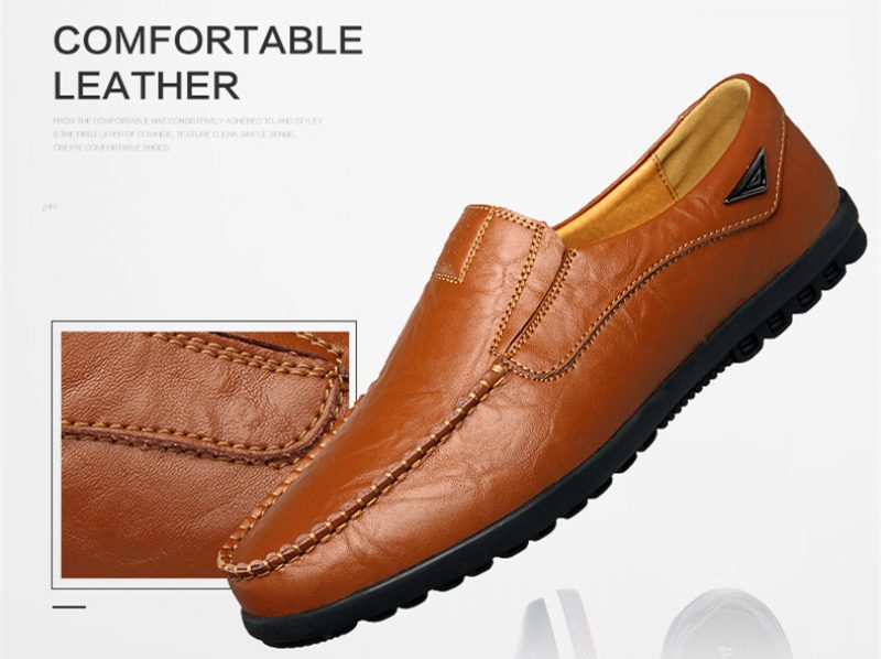 Alessandro Loafers Dress Sko Til Mænd - Orange