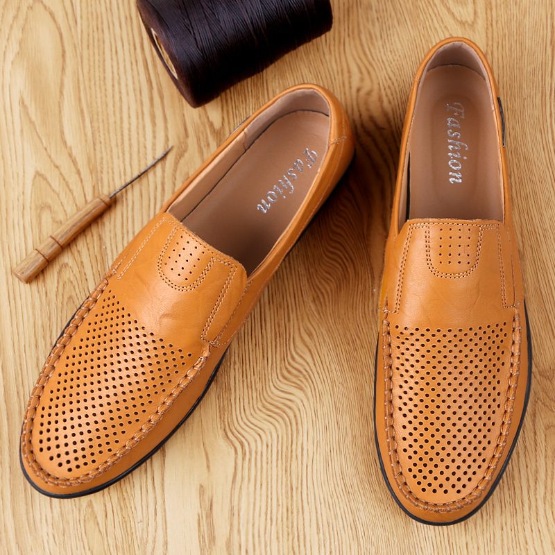 Alessandro Loafers Dress Sko Til Mænd - Orange