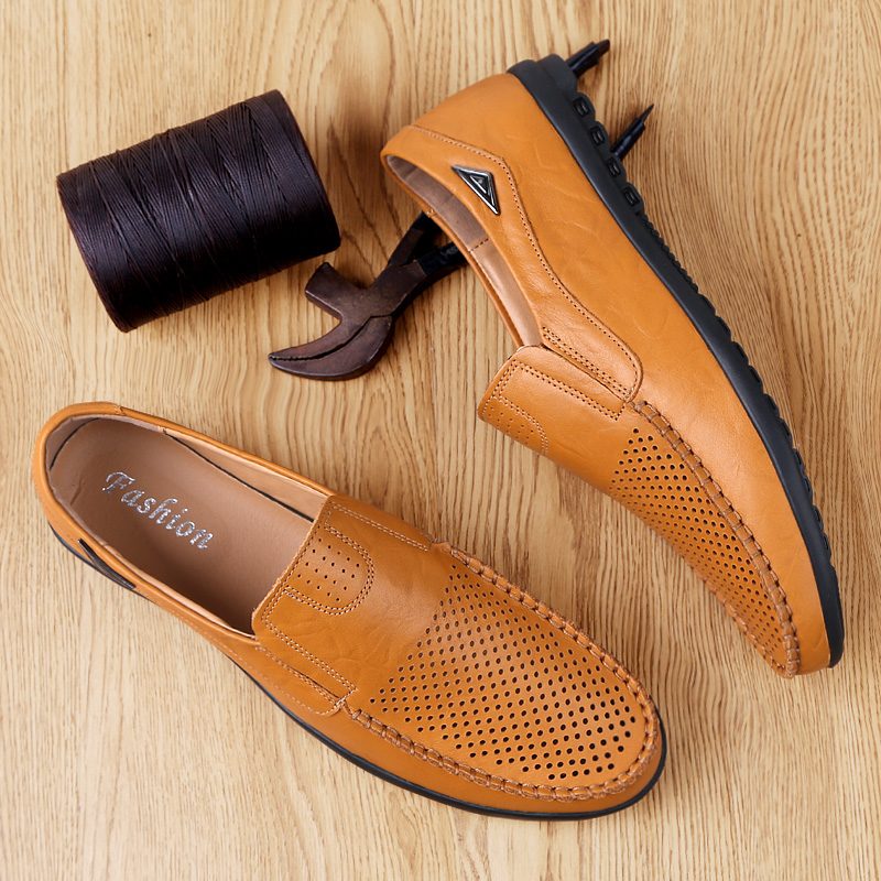Alessandro Loafers Dress Sko Til Mænd - Orange