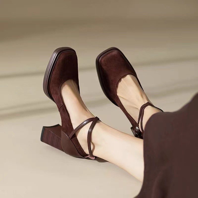 Alex Ankelstropper Til Kvinder Fashion Platform Pumps - Brun
