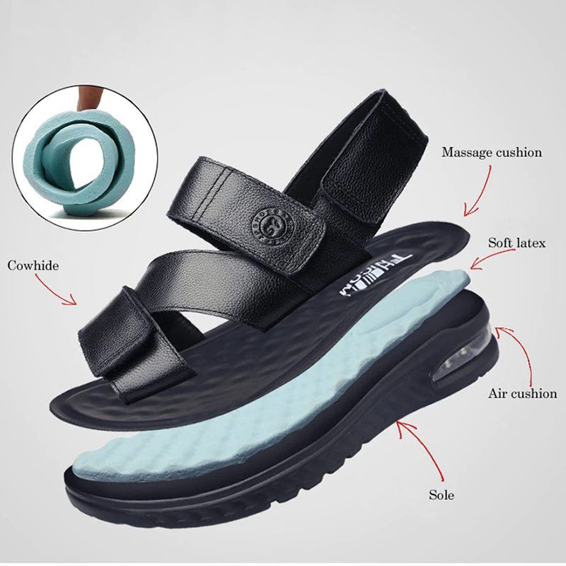 Alex Casual Sandal Til Mænd - Kaffe