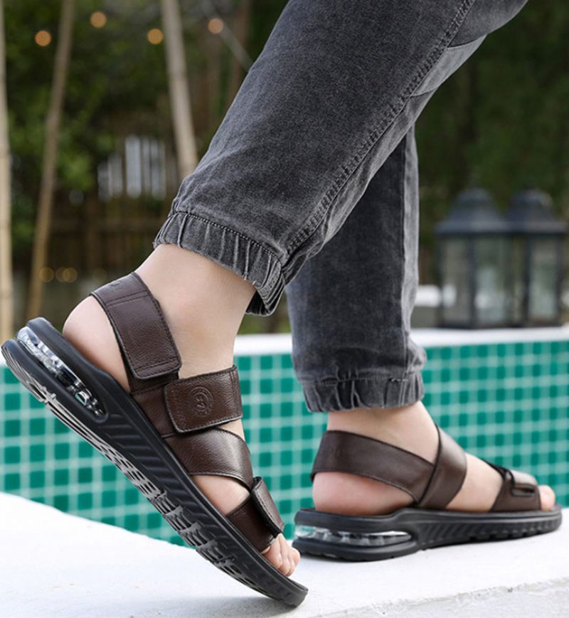 Alex Casual Sandal Til Mænd - Kaffe