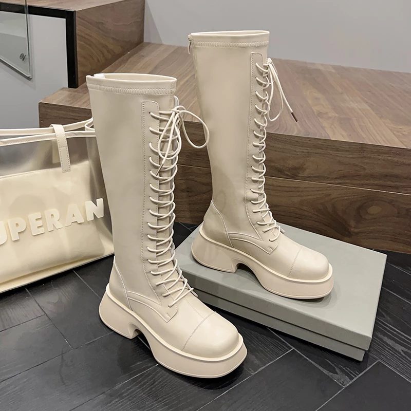 Alexa Damestøvler - Beige