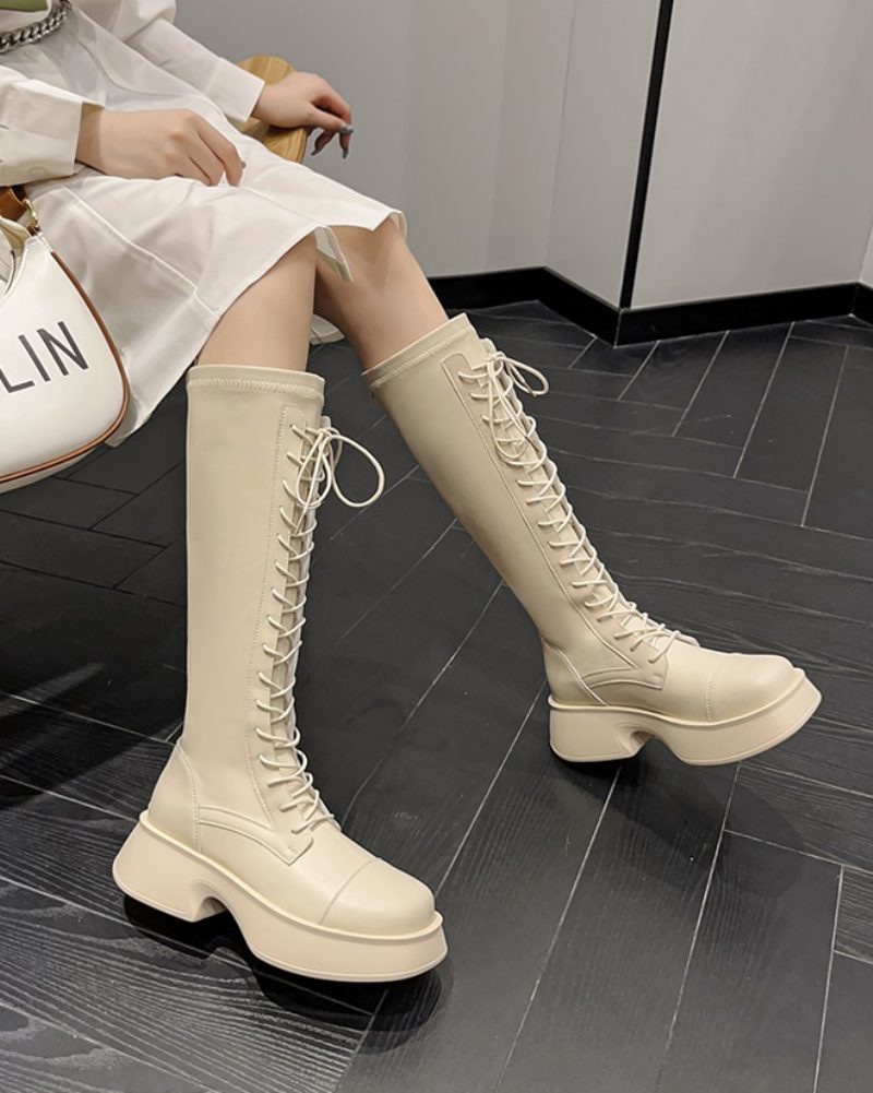 Alexa Damestøvler - Beige