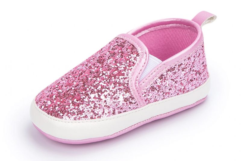 Alexa Flade Sko Til Babypiger - Pink