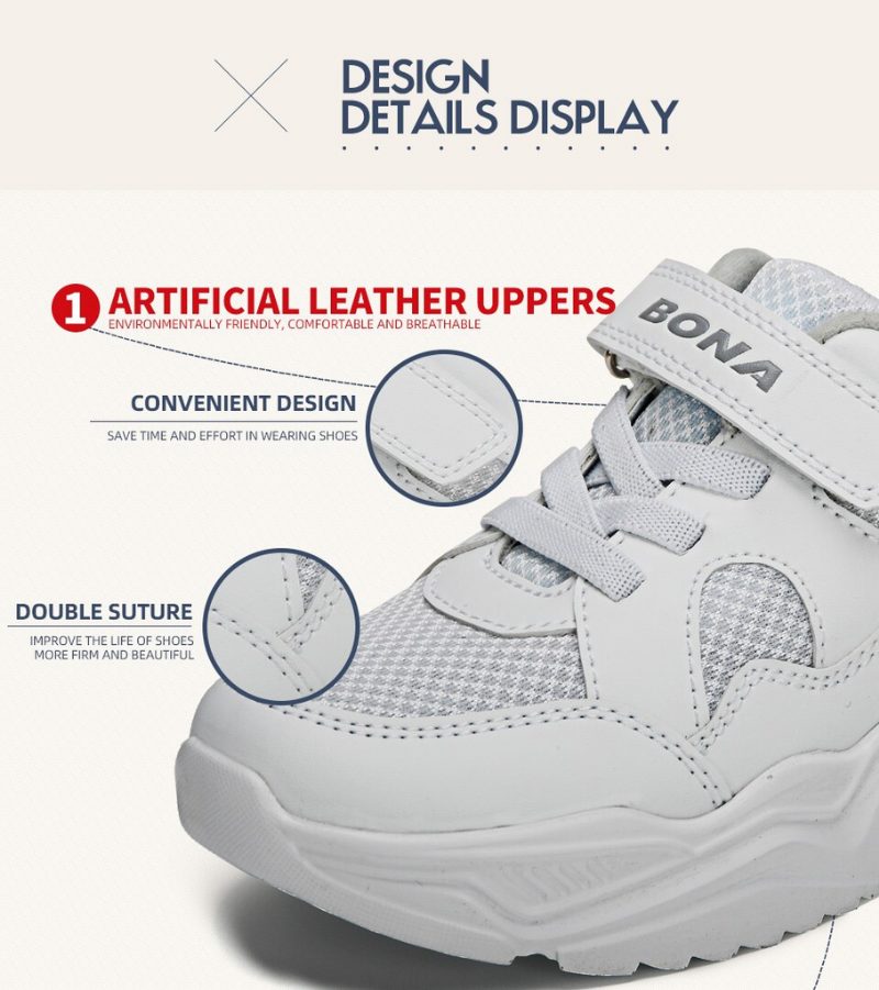 Alfonse Drenge Afslappet Sneaker - Pink