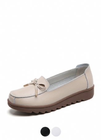 Alfonsina Slip-on Platform Loafer Sko I Læder Til Kvinder