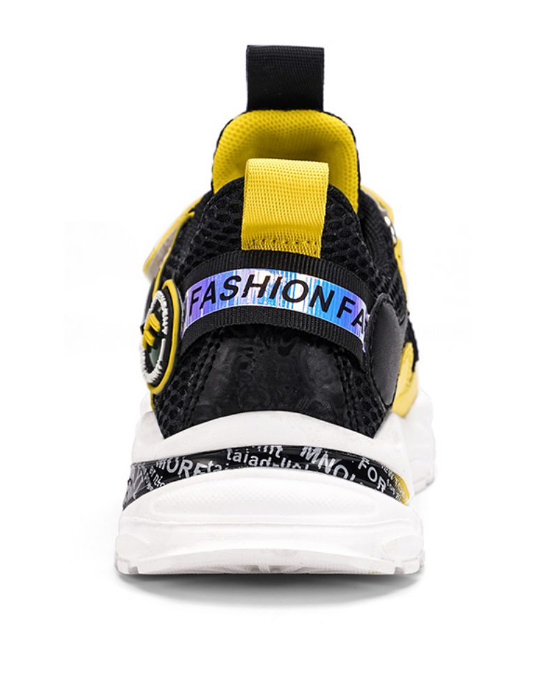 Alfredo Drenge Afslappede Sneakers - Gul