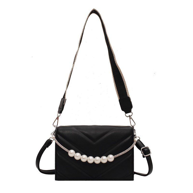 Ali Small Crossbody-håndtaske Til Kvinder - Sort