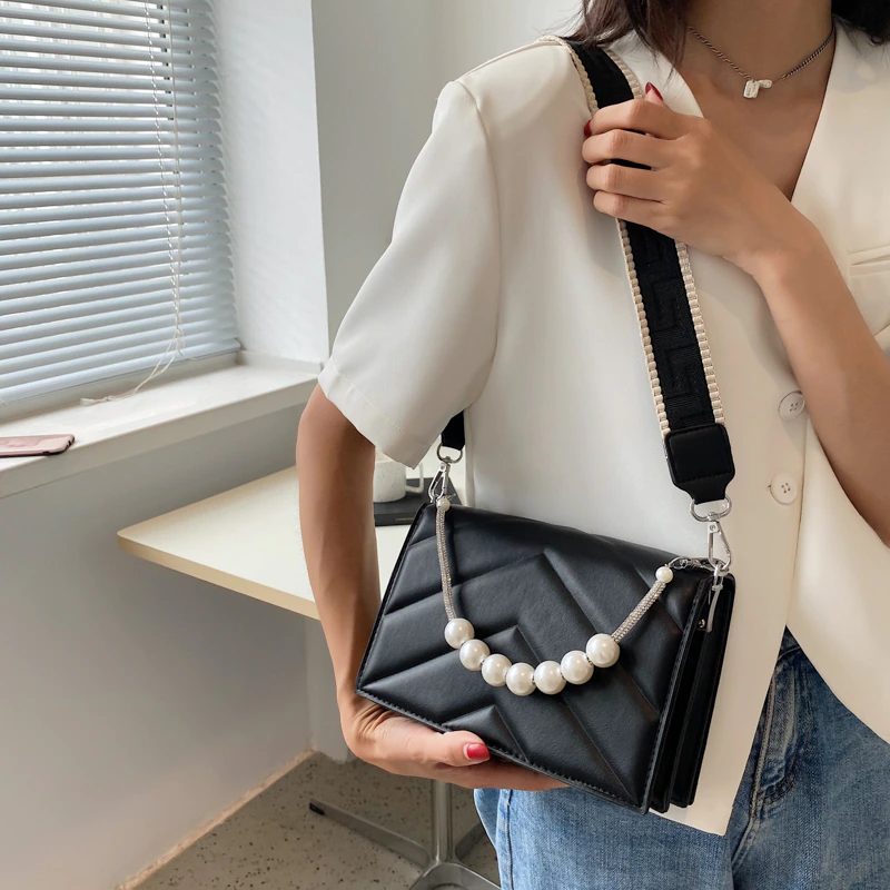Ali Small Crossbody-håndtaske Til Kvinder - Sort