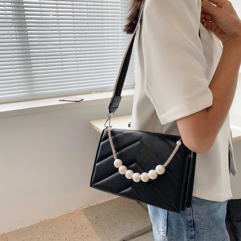 Ali Small Crossbody-håndtaske Til Kvinder - Sort