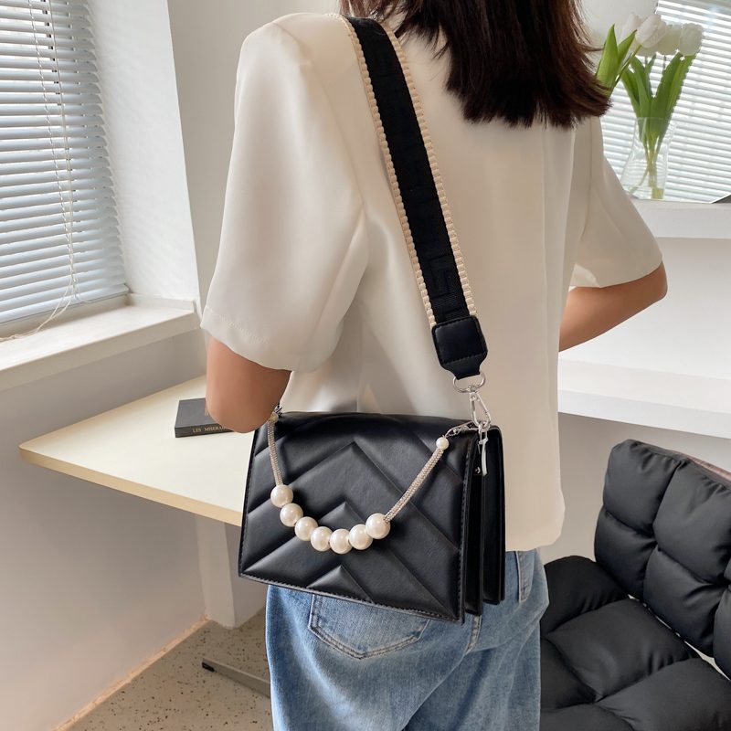 Ali Small Crossbody-håndtaske Til Kvinder - Sort