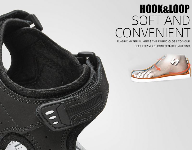 Alicard Mode Sandal Til Mænd - Sort