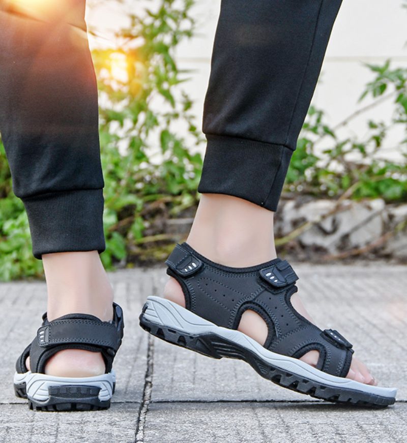 Alicard Mode Sandal Til Mænd - Sort