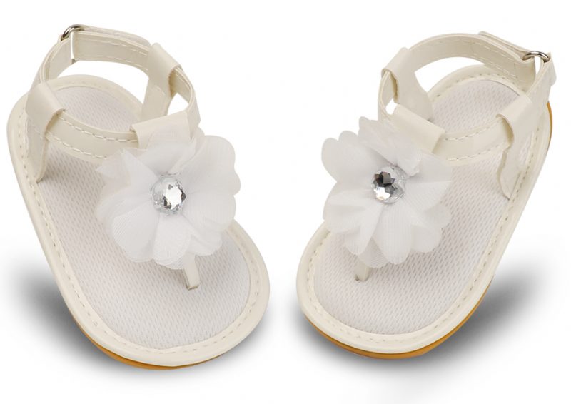 Alicia Babypigers Afslappede Sandal - Bordeauxrød