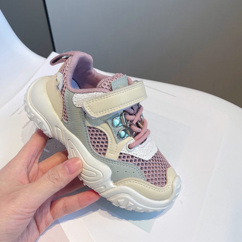 Alion Unisex Afslappet Sneaker Til Børn - Beige