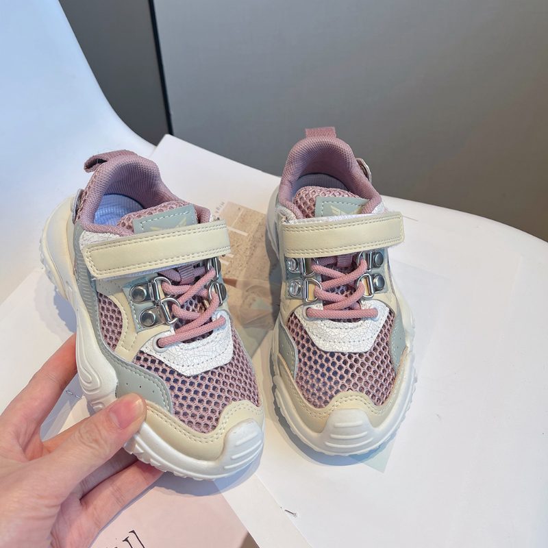 Alion Unisex Afslappet Sneaker Til Børn - Beige