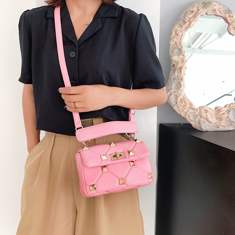 Alix Crossbody-håndtaske I Imiteret Læder Til Kvinder - Sort