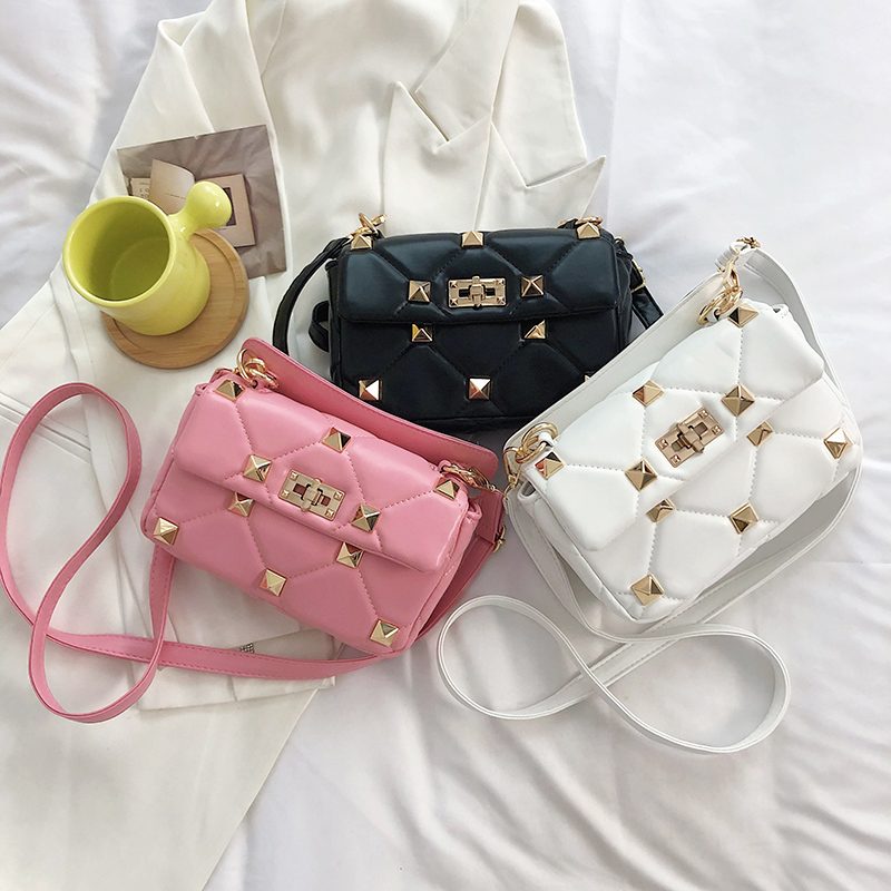 Alix Crossbody-håndtaske I Imiteret Læder Til Kvinder - Sort
