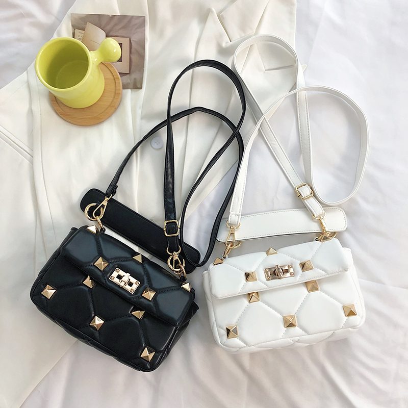 Alix Crossbody-håndtaske I Imiteret Læder Til Kvinder - Sort