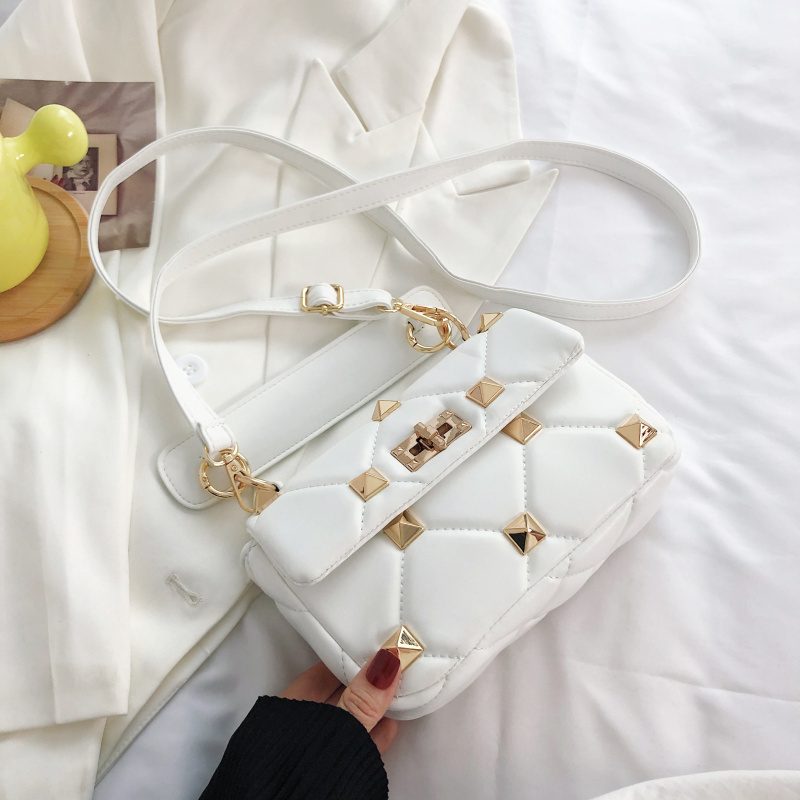 Alix Crossbody-håndtaske I Imiteret Læder Til Kvinder - Sort