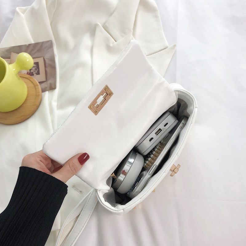 Alix Crossbody-håndtaske I Imiteret Læder Til Kvinder - Sort