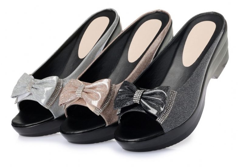 Alix Kvinders Sommer Platform Mules - Sort