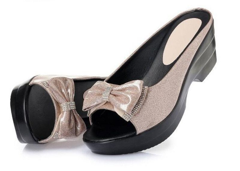 Alix Kvinders Sommer Platform Mules - Sort