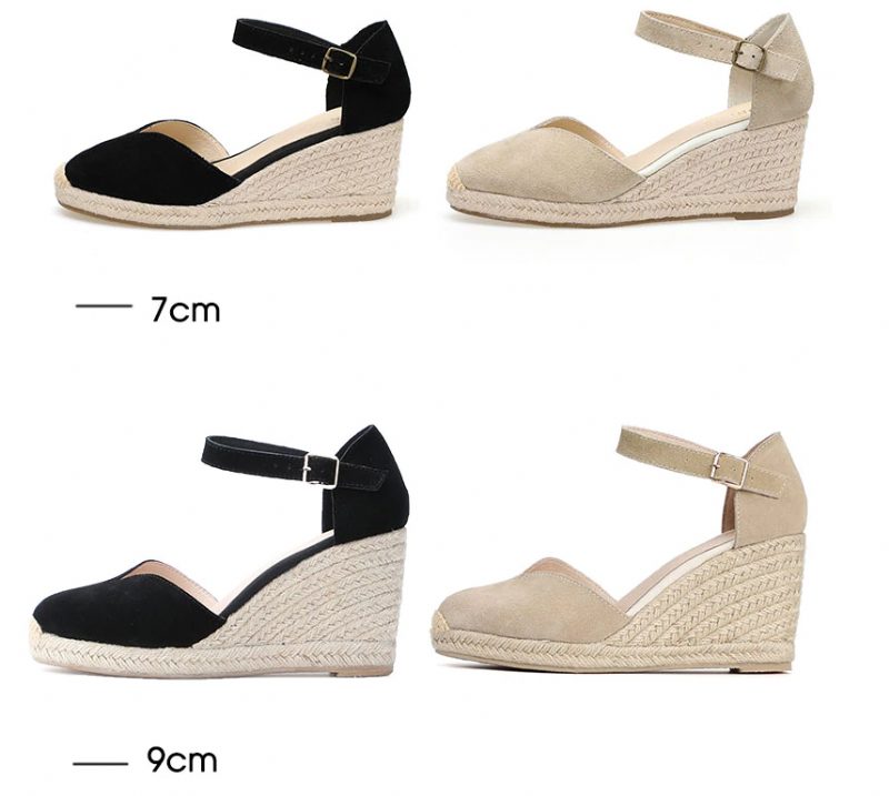 Aliza Wedges-sko Til Kvinder - 9CM V Sort