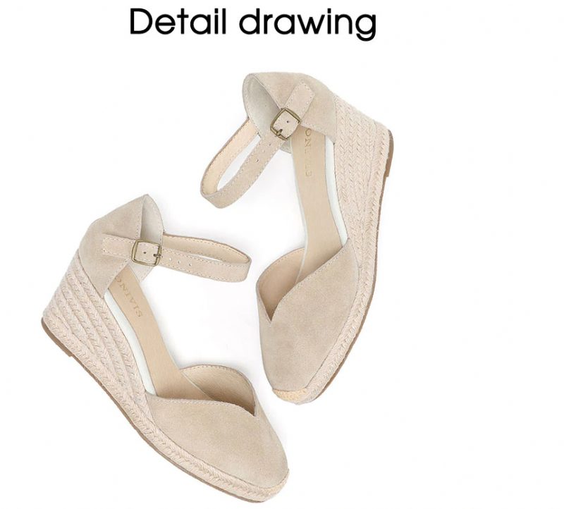 Aliza Wedges-sko Til Kvinder - 9CM V Sort