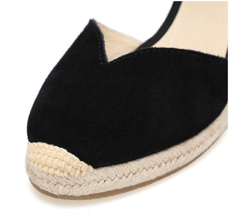 Aliza Wedges-sko Til Kvinder - 9CM V Sort