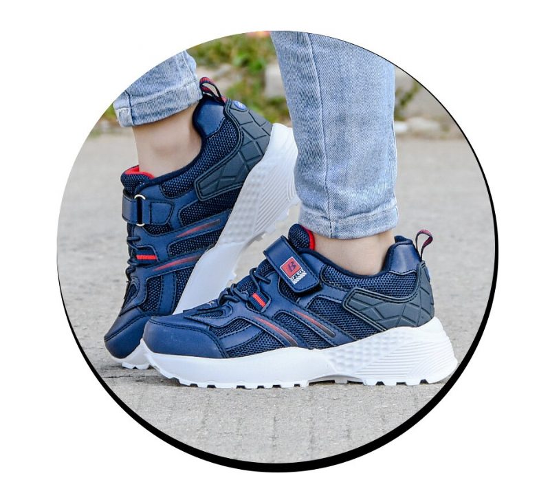 Almedy Drenge Afslappet Sneaker - Sort
