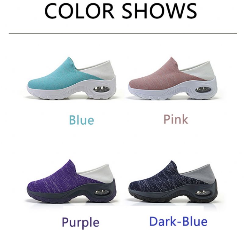 Alodi Sneaker Slip-on Sorte Sko Til Kvinder - Sort