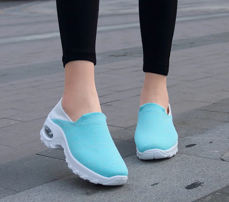 Alodi Sneaker Slip-on Sorte Sko Til Kvinder - Sort