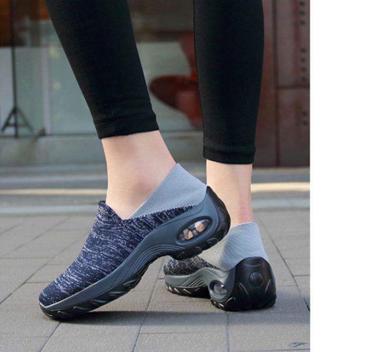 Alodi Sneaker Slip-on Sorte Sko Til Kvinder - Sort