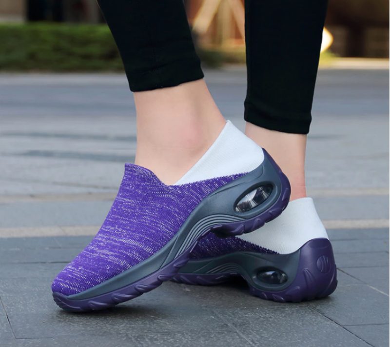 Alodi Sneaker Slip-on Sorte Sko Til Kvinder - Sort