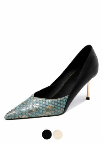 Alondra Læder Pointed Dress Pumps