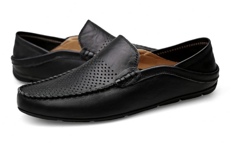Alonzo Loafers Fritidssko Til Mænd - Sort