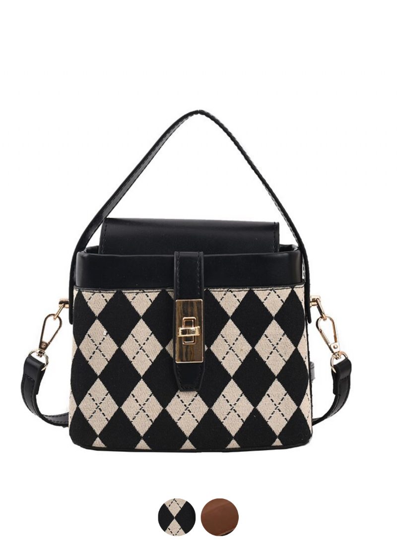Alpe Mini Læder Crossbody Håndtaske Til Kvinder