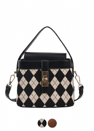 Alpe Mini Læder Crossbody Håndtaske Til Kvinder