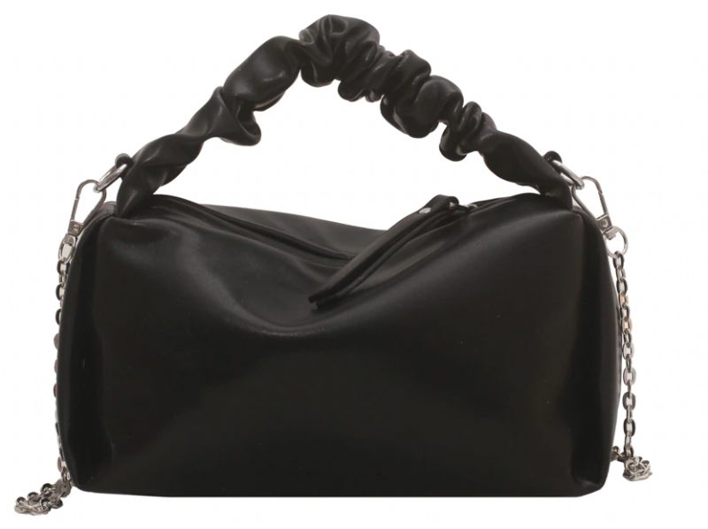 Alpes Small Crossbody-håndtaske I Læder Til Kvinder - Sort