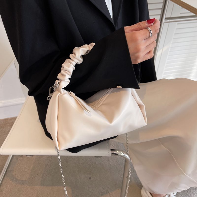 Alpes Small Crossbody-håndtaske I Læder Til Kvinder - Sort