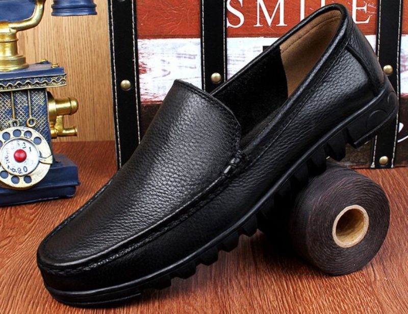 Alves Loafers Til Mænd Fritidssko - Sort