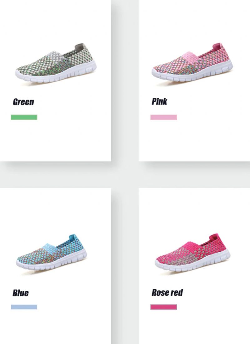 Alviarez Slip-on - Rosarød