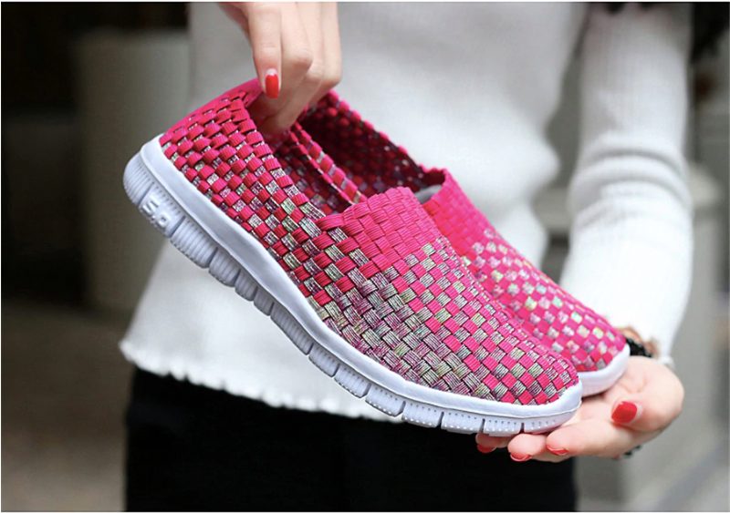 Alviarez Slip-on - Rosarød