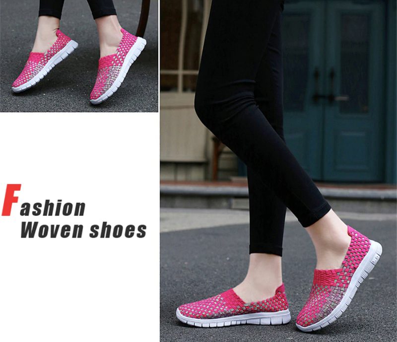 Alviarez Slip-on - Rosarød