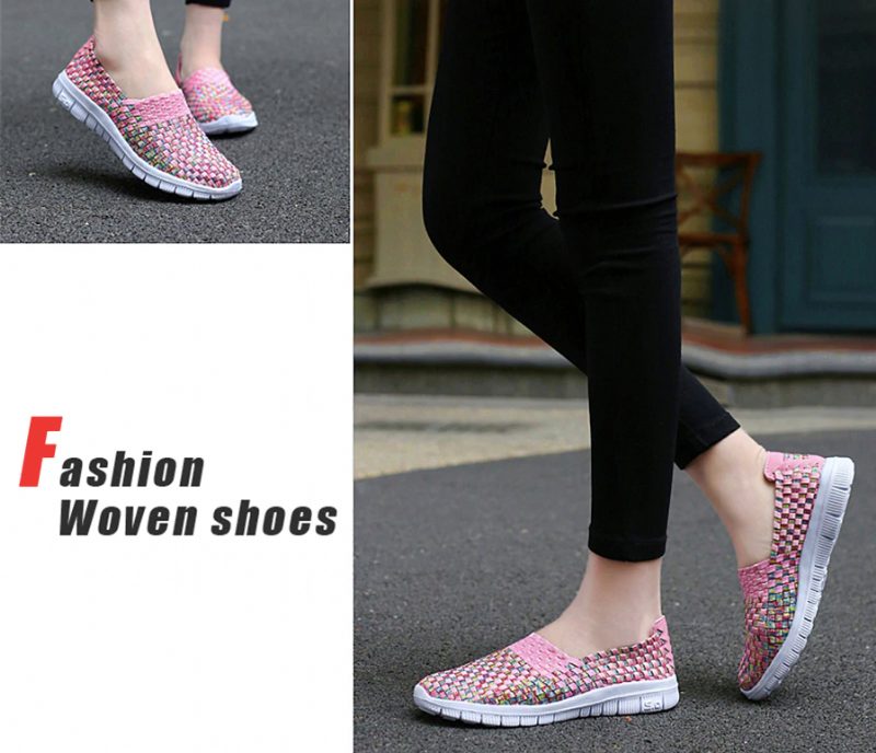 Alviarez Slip-on - Rosarød
