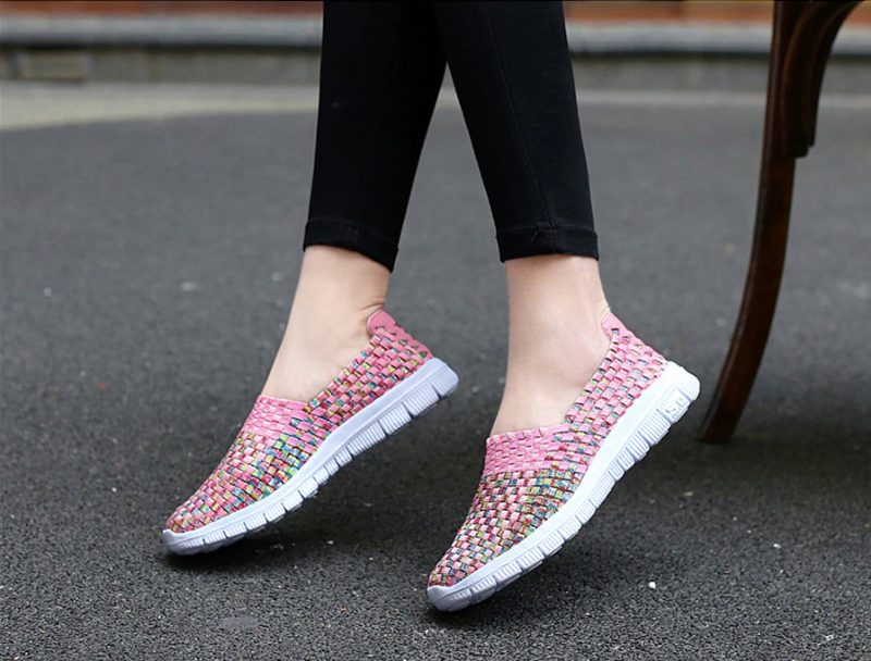 Alviarez Slip-on - Rosarød