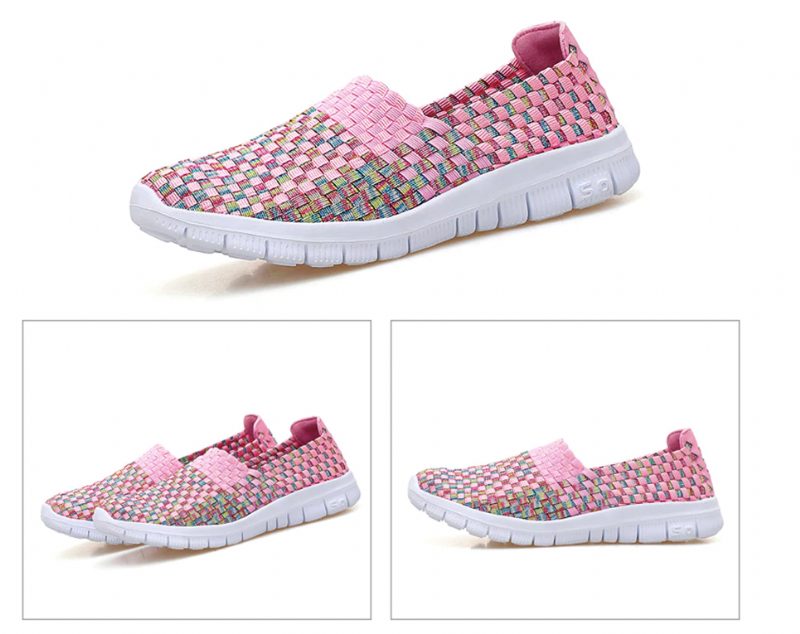 Alviarez Slip-on - Rosarød