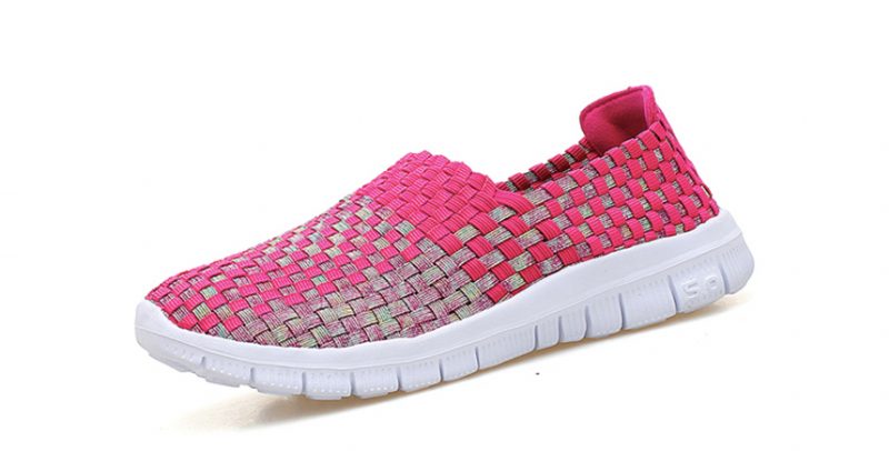 Alviarez Slip-on - Rosarød